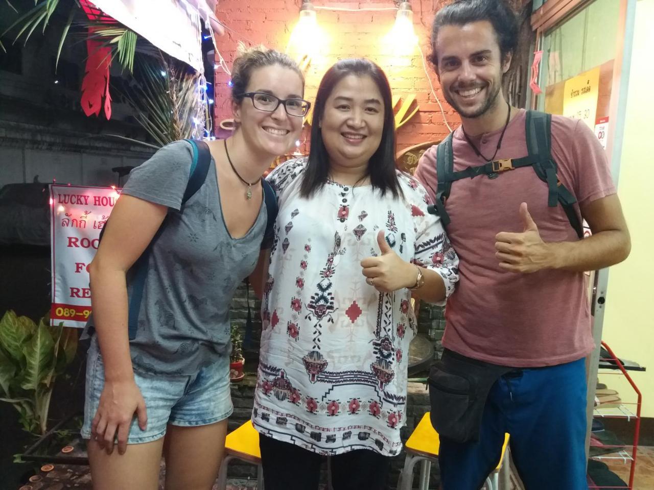 Lucky House Hostel Chiang Mai Exterior foto